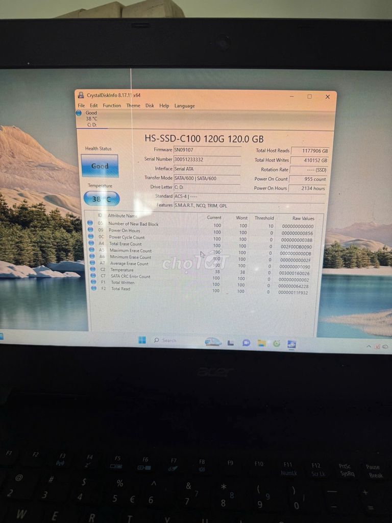bán Acer Aspire E 14 i3-6006U 4GB/ssd120GB zin tem. Mua bán Laptop tại Thành phố Qui Nhơn Bình Định được đăng bởi nguyễn hoàng anh quân hình 1