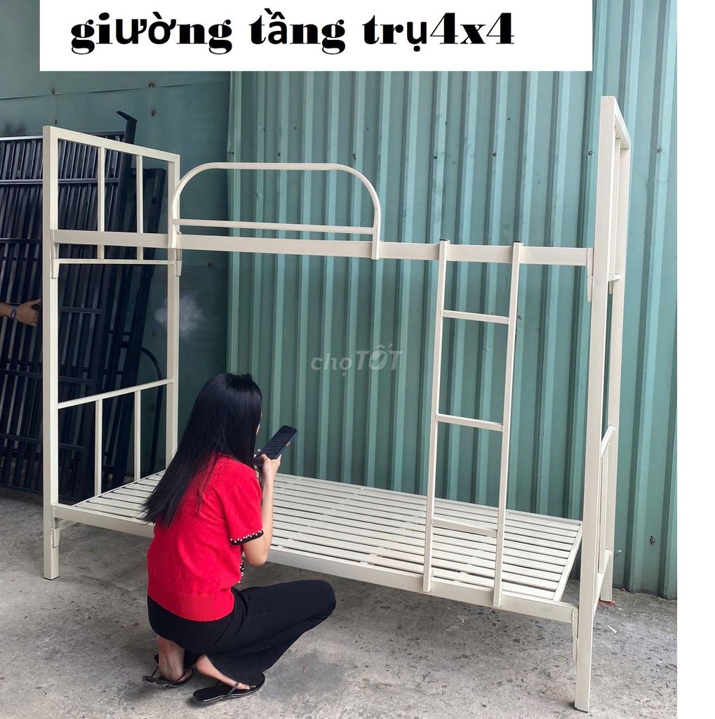 Giường tầng Giường tầng Giường tầng Giường tầng. Mua bán Giường, chăn ga gối nệm tại Quận Gò Vấp Tp Hồ Chí Minh được đăng bởi NỘI THẤT VĂN PHÒNG hình 1