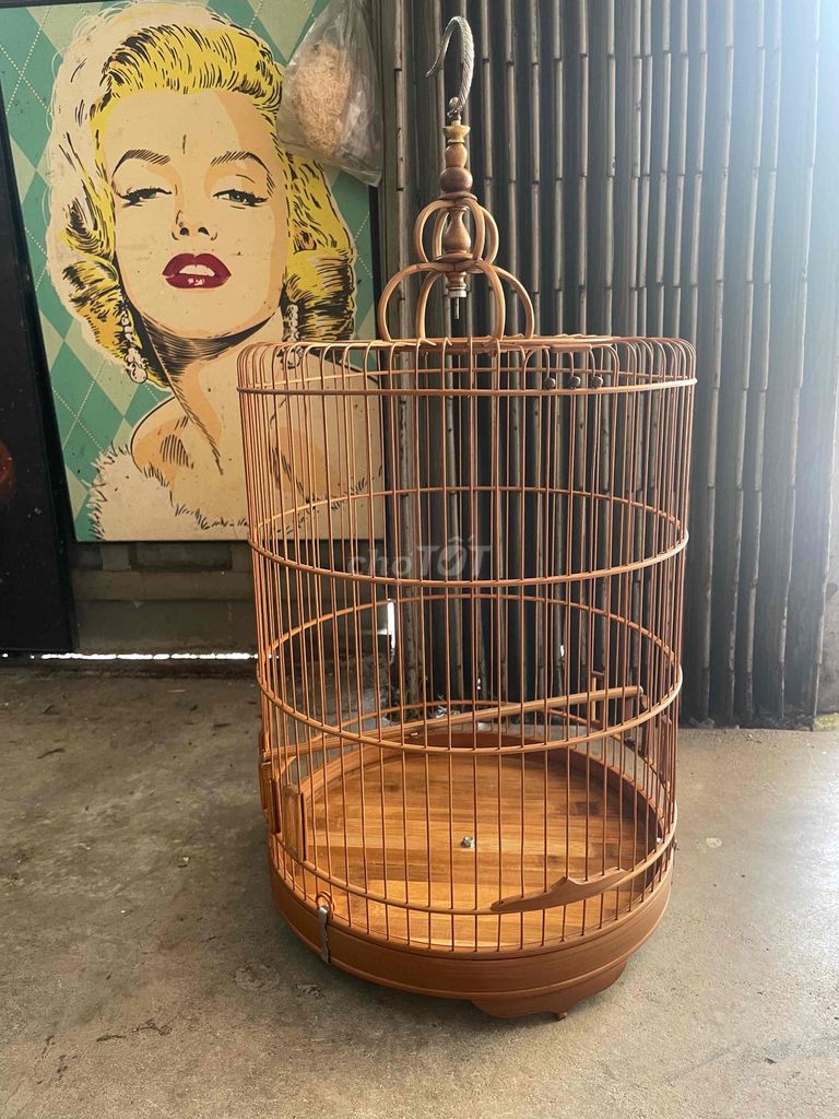Lồng chim tre màu nâu size 32.38. Mua bán Phụ kiện, Thức ăn, Dịch vụ tại Quận Tân Phú Tp Hồ Chí Minh được đăng bởi Chị Xuân hình 1