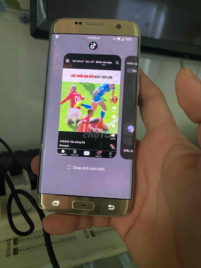 Samsung S7 Edge Vàng Đã qua sử dụng. Mua bán Điện thoại tại Thành phố Thuận An Bình Dương được đăng bởi phong hình 1