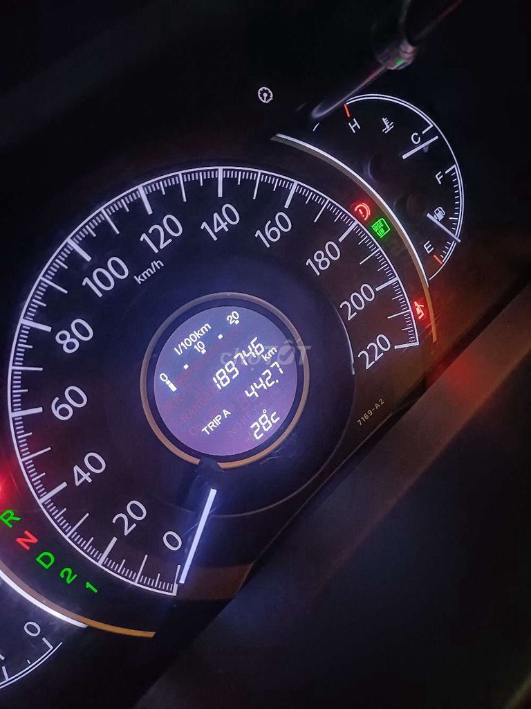 Honda CR-V 2.4L 2015 белый 189 746 км
