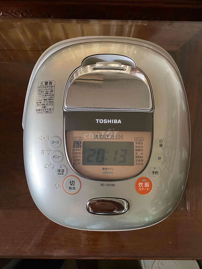 Nồi cơm điện Toshiba RC-VS18K 1.8L. Mua bán Bếp, lò, đồ điện nhà bếp tại Thành phố Vĩnh Long Vĩnh Long được đăng bởi minhtu hình 1