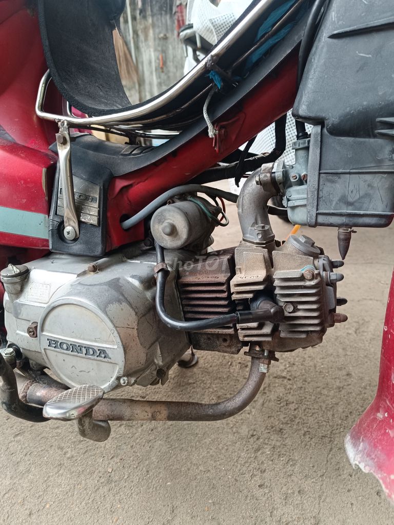 Xe máy Daelim Citi 100 màu đỏ, máy êm. Mua bán Xe máy tại Thành phố Sóc Trăng Sóc Trăng được đăng bởi Hải Âu hình 1