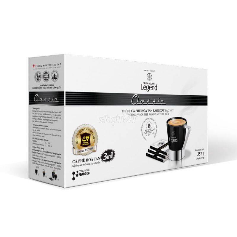 Thanh lý cafe Trung Nguyên Legend Classic Hộp 21 . Mua bán Đồ ăn, thực phẩm và các loại khác tại Huyện Hóc Môn Tp Hồ Chí Minh được đăng bởi Võ Hiền hình 1