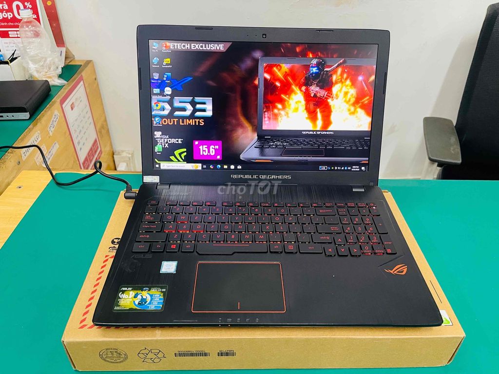 Laptop Game Asus Gl553 i7 7700-Gtx 1050 4Gb- 15.6. Mua bán Laptop tại Quận 1 Tp Hồ Chí Minh được đăng bởi khanh laptop hình 1