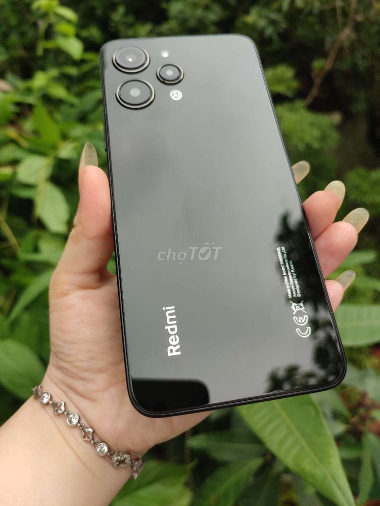 Xiaomi Redmi 12 đen. Mua bán Điện thoại tại Quận Nam Từ Liêm Hà Nội được đăng bởi LTN hình 1