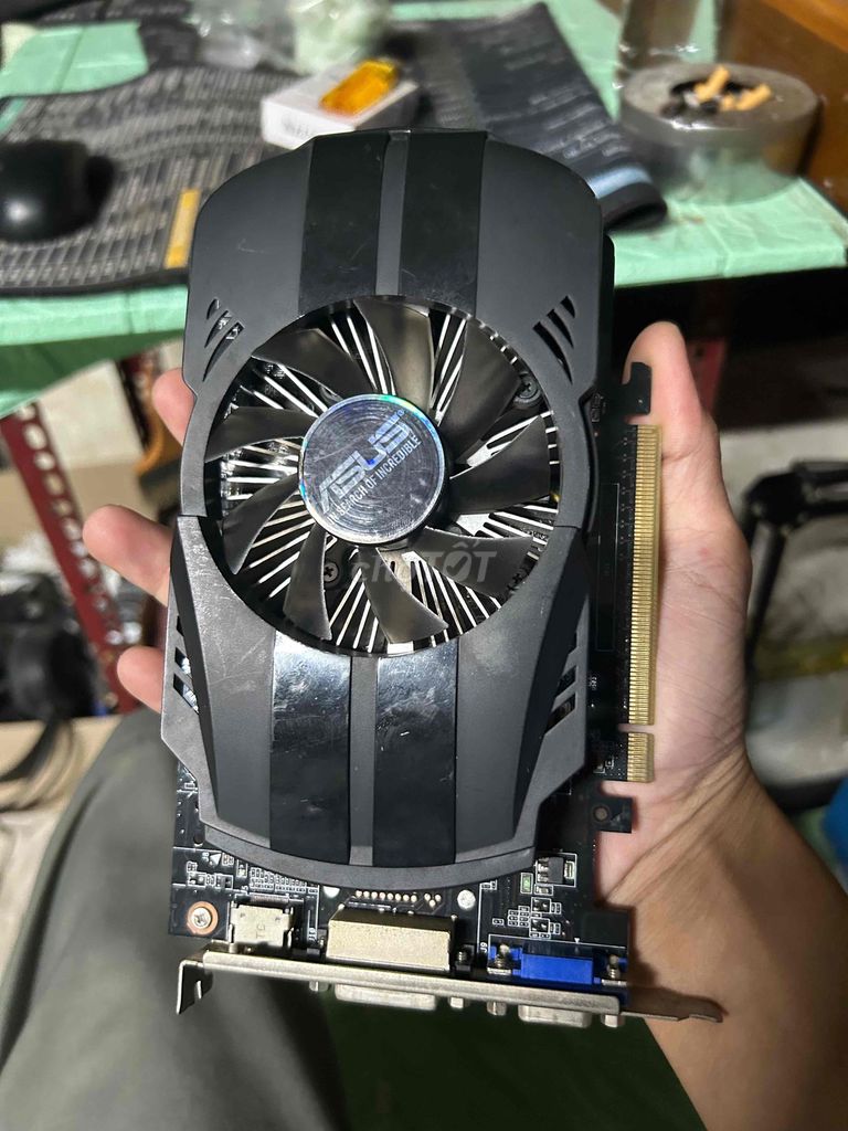 Card đồ họa ASUS GTX 750 1GB GDDR5 Đen. Mua bán Linh kiện (RAM, Card...) tại Huyện Chợ Mới An Giang được đăng bởi Nguyễn chí linh hình 1