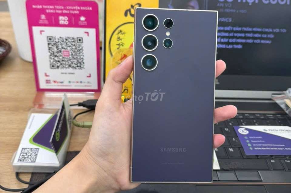 Samsung Galaxy S24 Ultra Tím 512GB Quốc tế 2sim. Mua bán Điện thoại tại Quận Bình Thạnh Tp Hồ Chí Minh được đăng bởi Minh phương hình 1