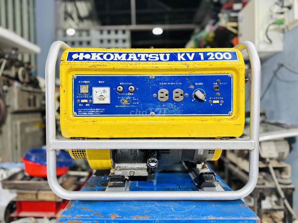 Máy phát điện nhật bãi Komatsu KV 1200 1.2kw. Mua bán Đồ chuyên dụng, Giống nuôi trồng tại Quận 7 Tp Hồ Chí Minh được đăng bởi Thanh Hàng Nhật Bãi  hình 1