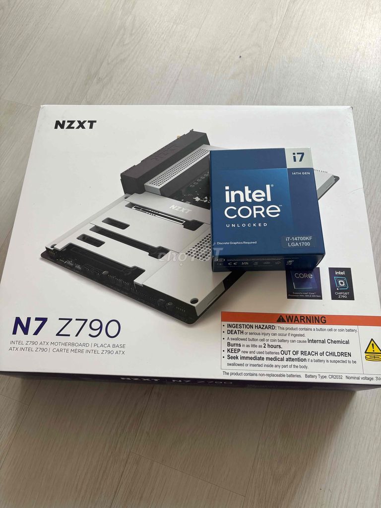 Linh kiện Intel i7-14700KF NZXT N7 Z790. Mua bán Linh kiện (RAM, Card...) tại Thành phố Tây Ninh Tây Ninh được đăng bởi Lê Hoàng Ân hình 1