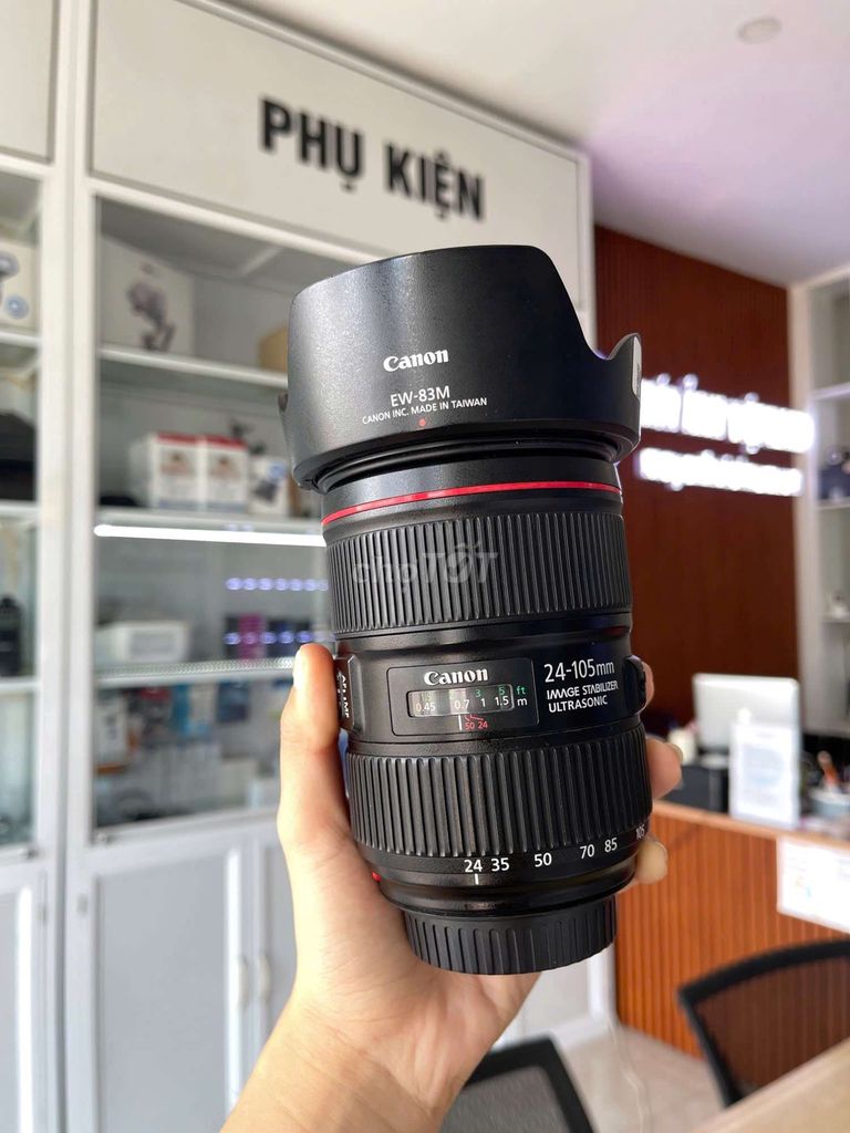 Ống kính Canon EF 24-105 F4 L II USM. Mua bán Máy ảnh, Máy quay tại Quận 1 Tp Hồ Chí Minh được đăng bởi Thanh Thanh hình 1