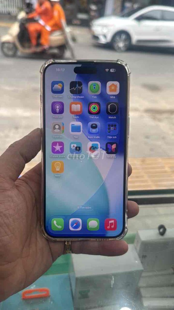 iPhone 15 Pro Max 256GB Xanh. Mua bán Điện thoại tại Quận Sơn Trà Đà Nẵng được đăng bởi Lê văn huy hình 1