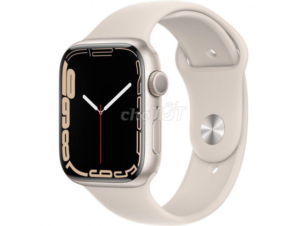 Apple watch series 7 45mm màu starlight pin 97%