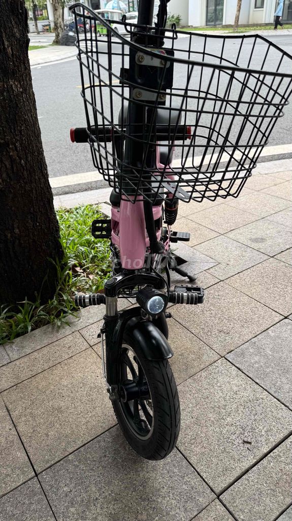Xe đạp điện gấp gọn THELI pin 15A.. Mua bán Xe điện tại Thành phố Thủ Đức Tp Hồ Chí Minh được đăng bởi Út hình 7