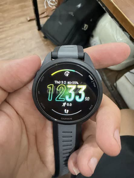 Garmin FR165 Đen 99% mới. Mua bán Thiết bị đeo thông minh tại Huyện Cô Tô Quảng Ninh được đăng bởi Hội Đồ Điện Tử hình 1