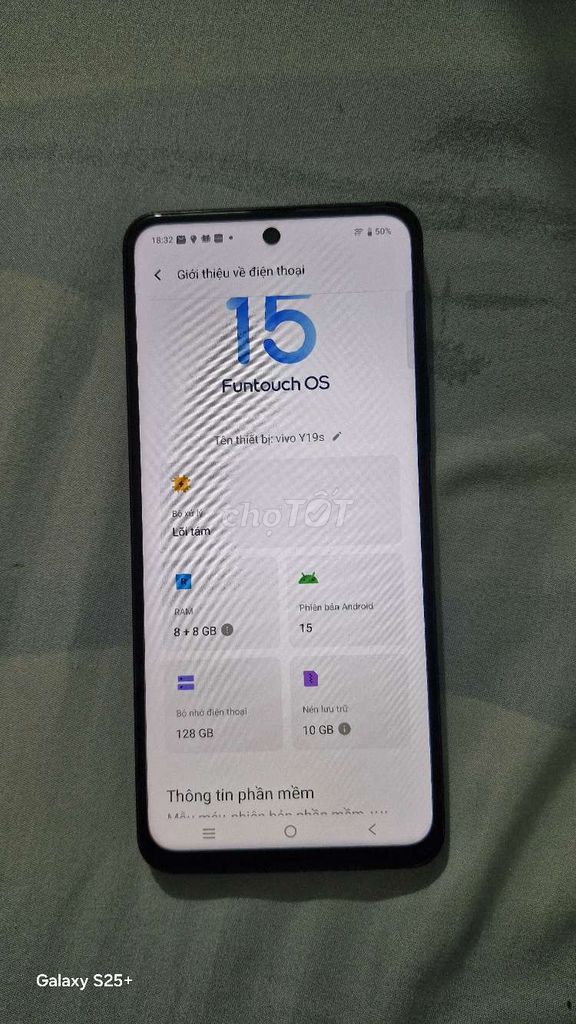 Vivo Y19s 8GB/128GB Đen. Mua bán Điện thoại tại Huyện Mang Thít Vĩnh Long được đăng bởi nimi hình 1