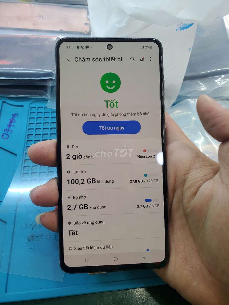 Samsung Galaxy A51 128GB Đen. Mua bán Điện thoại tại Quận 8 Tp Hồ Chí Minh được đăng bởi Khánh Bình Chánh hình 1