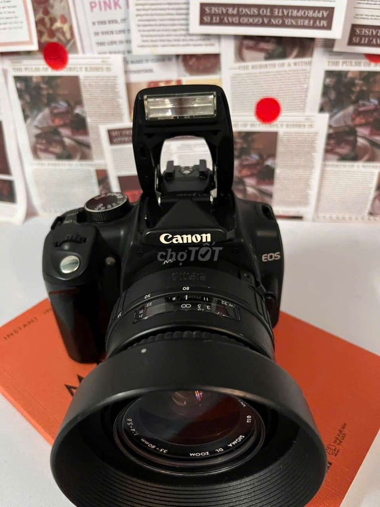 Máy ảnh Canon EOS Đen Like New. Mua bán Máy ảnh, Máy quay tại Huyện Củ Chi Tp Hồ Chí Minh được đăng bởi duy khang hình 1