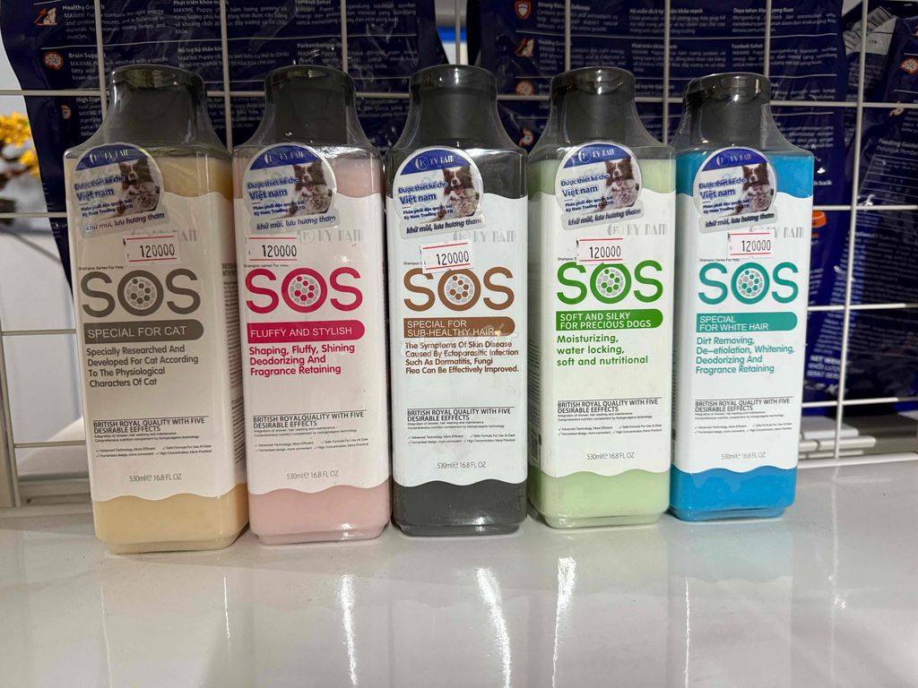 Sữa tắm SOS Chó Mèo 530ml. Mua bán Phụ kiện, Thức ăn, Dịch vụ tại Thành phố Phủ Lý Hà Nam được đăng bởi THUỶ hình 1