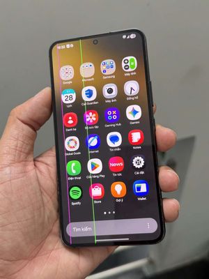 Samsung Galaxy S22 Đen 2 sọc màn hình