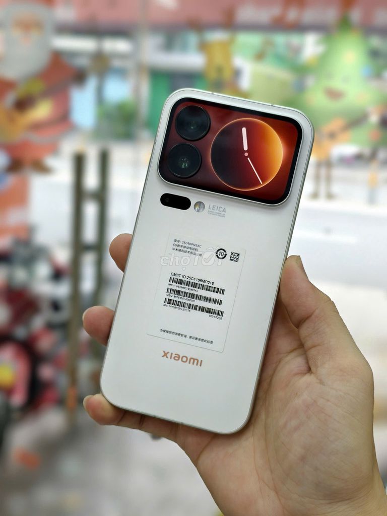 XIAOMI 17 PRO 12/256GB - Máy 99% Fullbox màu trắng. Mua bán Điện thoại tại Quận 11 Tp Hồ Chí Minh được đăng bởi Vinhanmobile hình 1