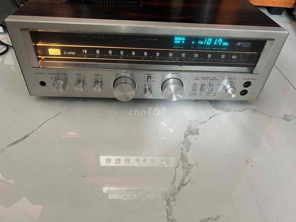 Amply đài Sansui (G-4700) ốp gỗ sang trọng. Mua bán Tivi, Âm thanh tại Quận Bình Tân Tp Hồ Chí Minh được đăng bởi Trần Kiên hình 1