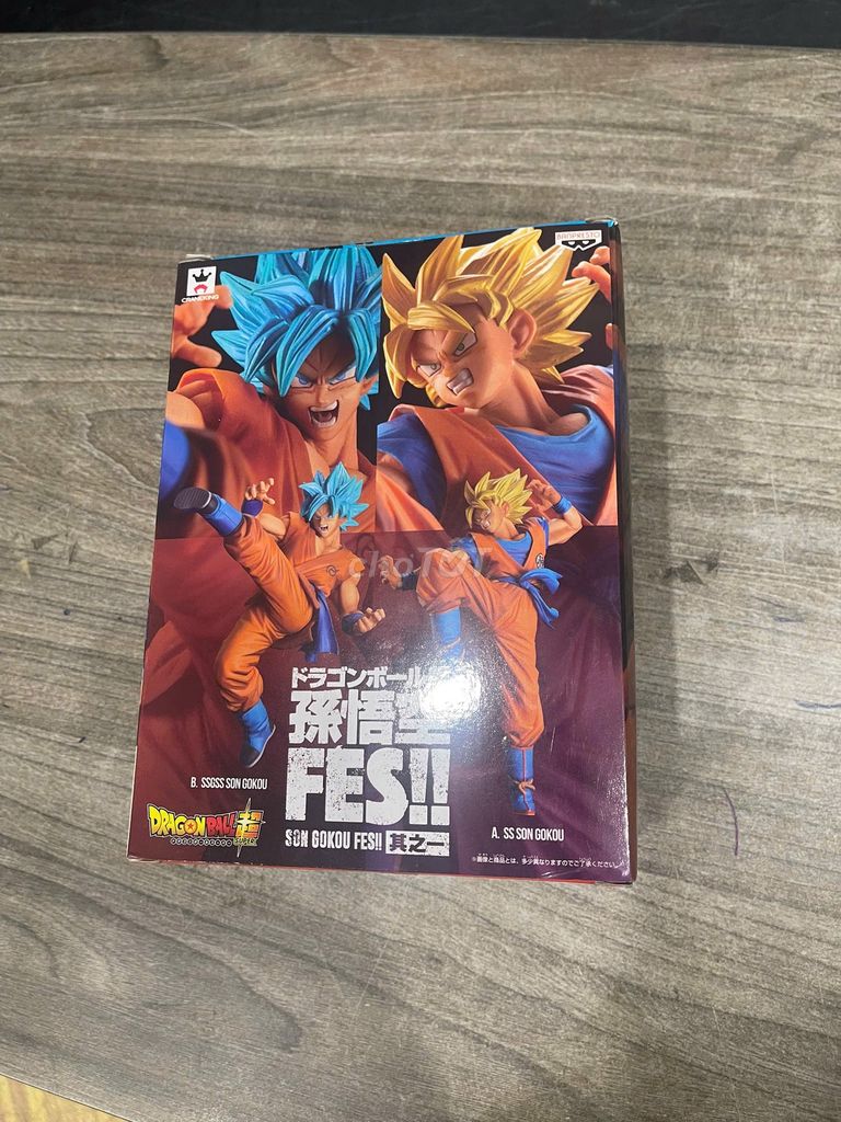 Mô hình Banpresto Son Goku FES!! Goku. Mua bán Sở thích khác tại Huyện Hoài Đức Hà Nội được đăng bởi Đào Đức Huy hình 1