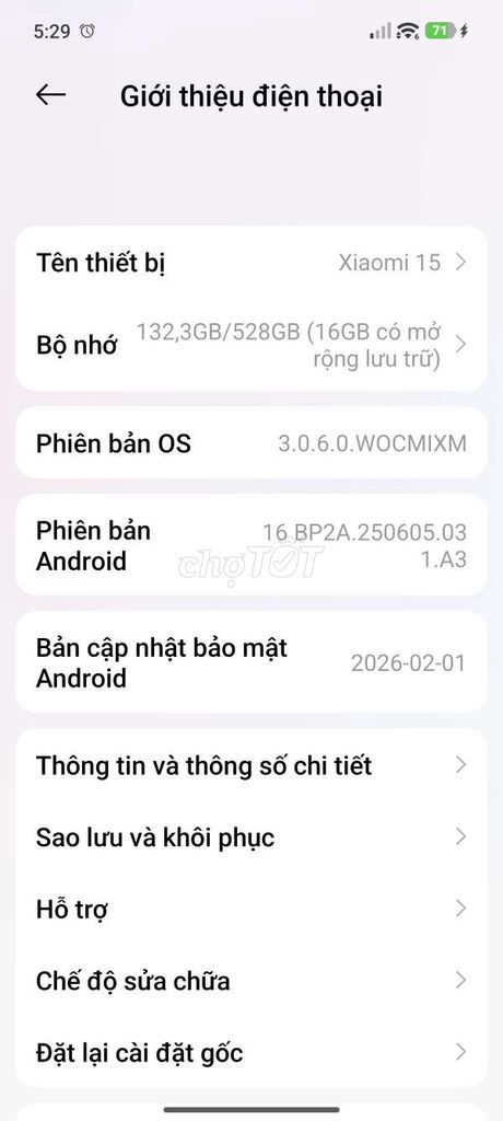 Xiaomi 15 5G 512GB Đen. Mua bán Điện thoại tại Quận Hải An Hải Phòng được đăng bởi toàn hình 1