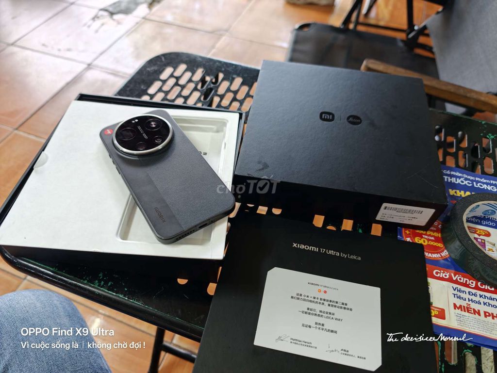 Xiaomi 17 Ultra by Leica 16GB 512GB Đen Đã sử dụng. Mua bán Điện thoại tại Thành phố Thủ Dầu Một Bình Dương được đăng bởi Việt Phê hình 1