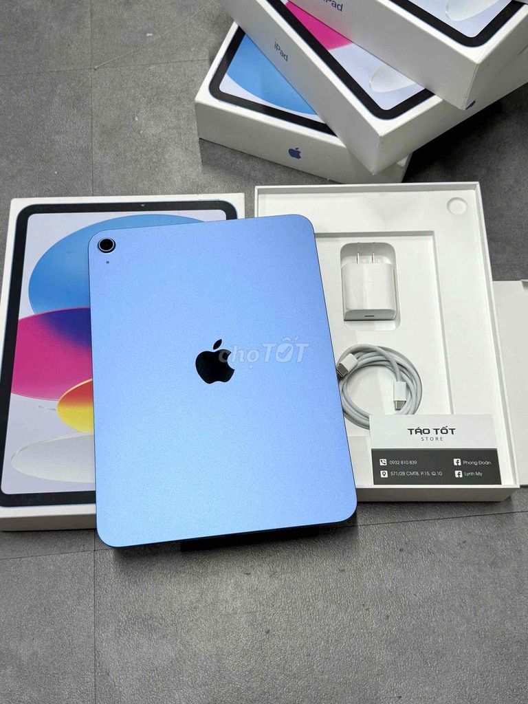 Apple iPad Gen 11 128GB Xanh BH 2027 sạc vài lần. Mua bán Máy tính bảng tại Quận 10 Tp Hồ Chí Minh được đăng bởi Táo Tốt Apple  hình 1