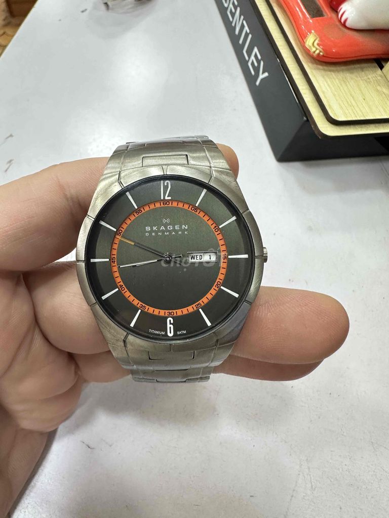 Đồng hồ Skagen nam Titanium 40mm. Mua bán Đồng hồ tại Huyện Hiệp Hòa Bắc Giang được đăng bởi ĐỒNG HỒ SI TUYỂN hình 1