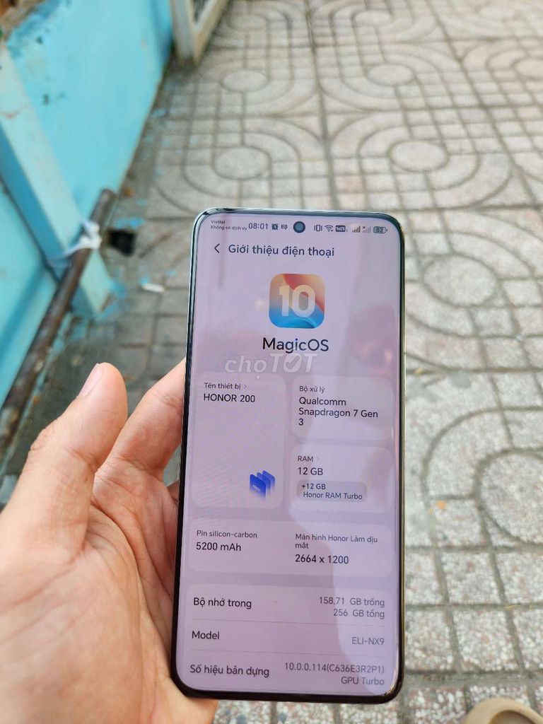 Honor 200 Trắng 12GB/256GB. Mua bán Điện thoại tại Quận 12 Tp Hồ Chí Minh được đăng bởi Quang Nguyen hình 1