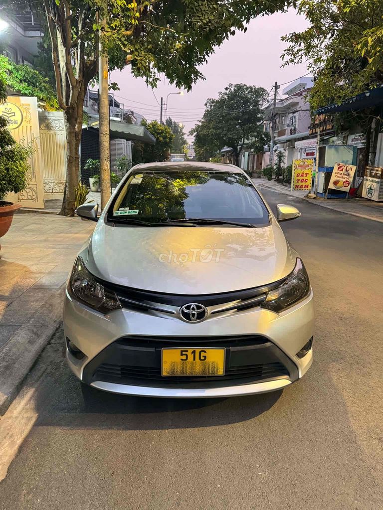 Toyota Vios 2016 E Автомат Серебристый 176 000 км