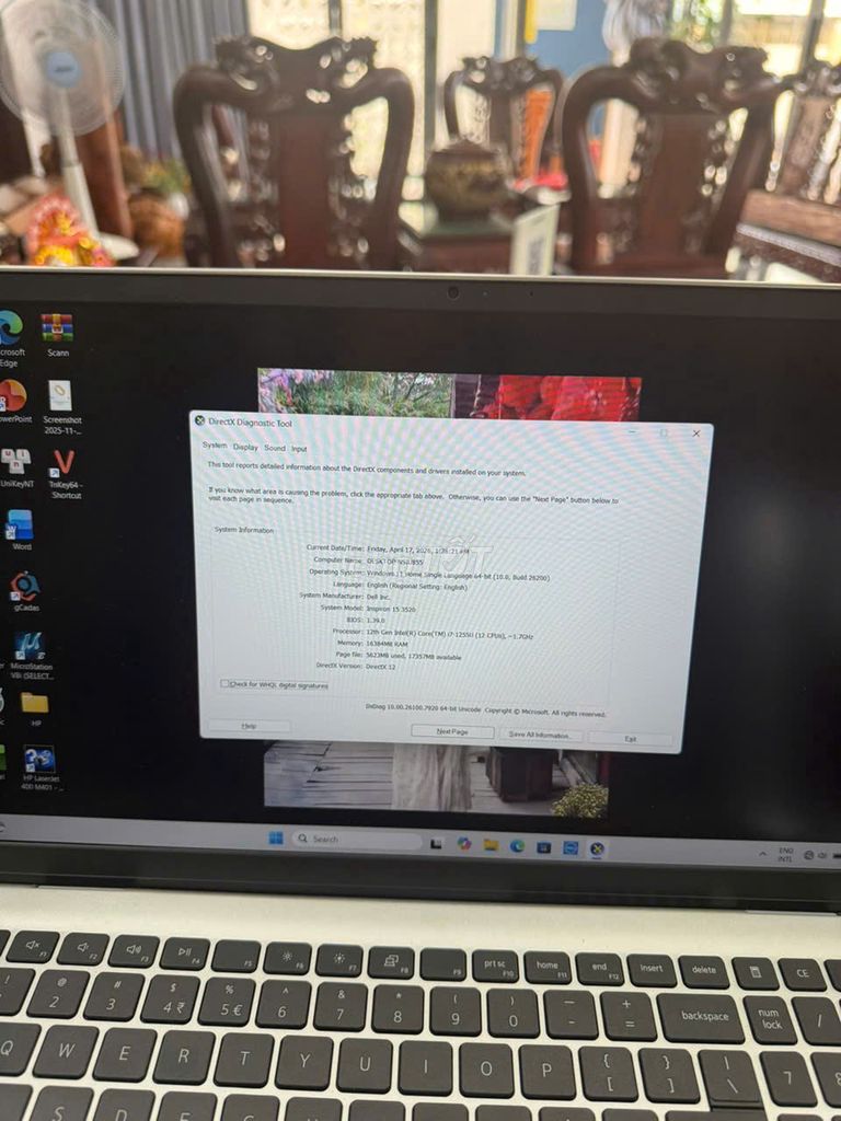 Dell Inspiron 15 3520 i5-1235U 8GB/512GB Xám. Mua bán Laptop tại Thành phố Kon Tum Kon Tum được đăng bởi sy nguyen hình 1