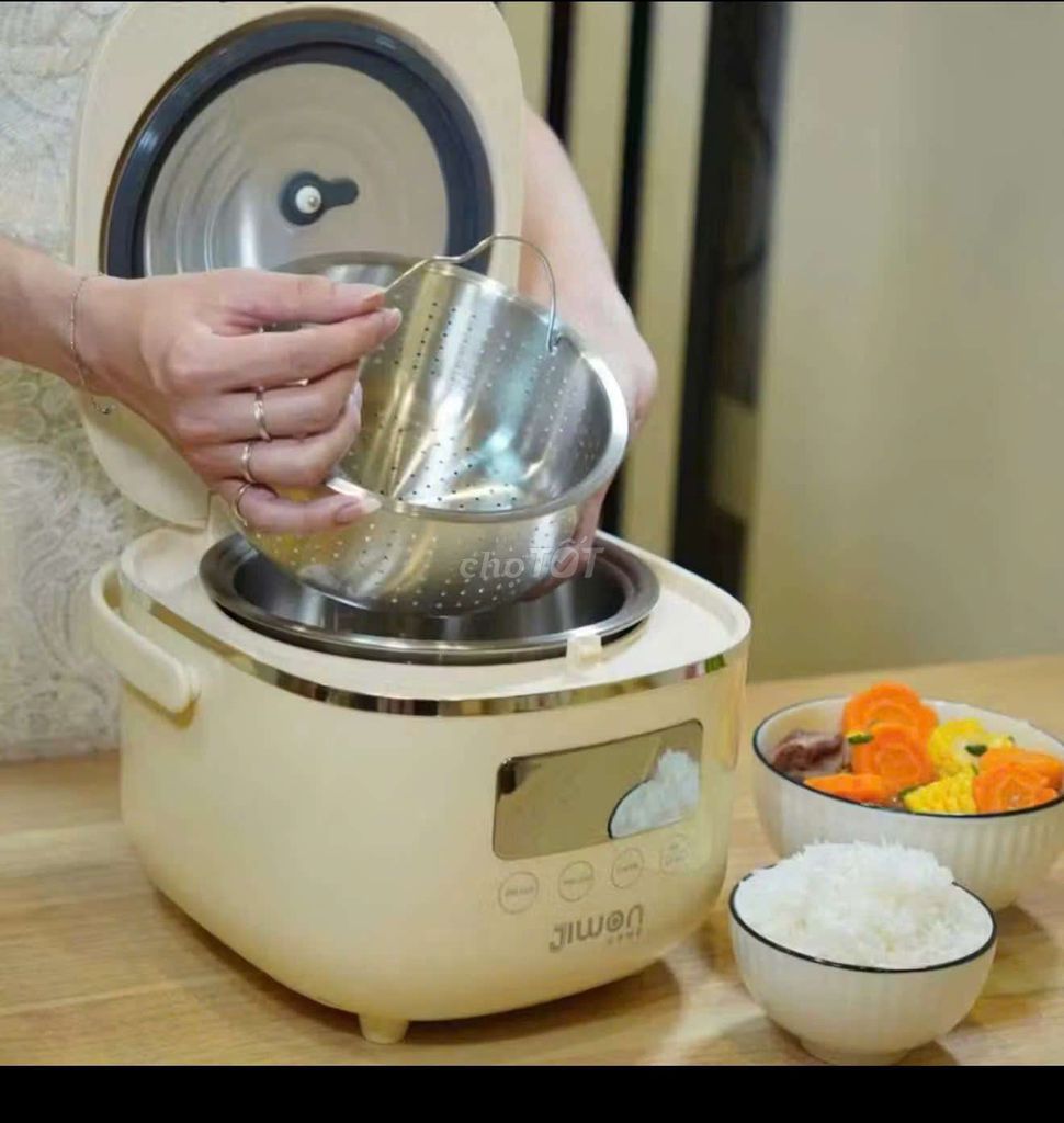 Nồi cơm điện Jiwon JW-34F 1.2L Kem Mới 99%. Mua bán Bếp, lò, đồ điện nhà bếp tại Quận Tân Phú Tp Hồ Chí Minh được đăng bởi Nguyệt Lê hình 1