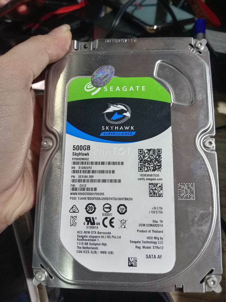 Ổ cứng HDD Seagate 500GB đã qua sử dụng. Mua bán Linh kiện (RAM, Card...) tại Quận Gò Vấp Tp Hồ Chí Minh được đăng bởi do cũ nk hình 1