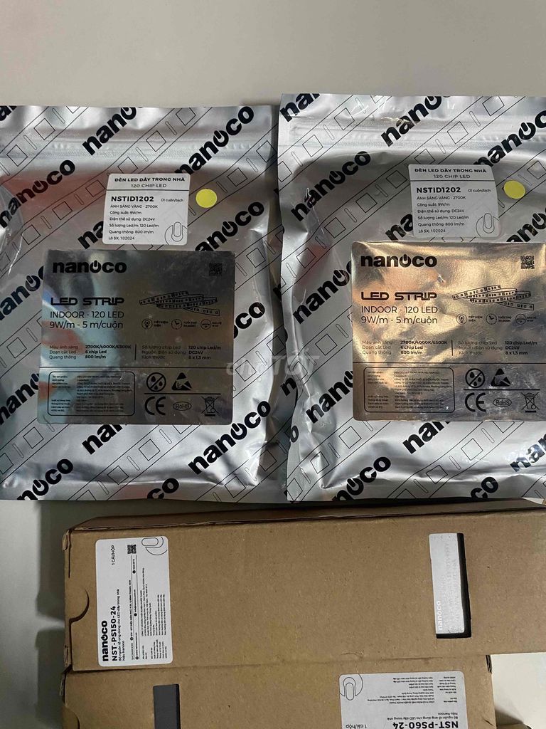 Đèn LED dây Nanoco NSTID1202 Vàng. Mua bán Đèn tại Huyện Củ Chi Tp Hồ Chí Minh được đăng bởi Thái Anh Minh hình 1