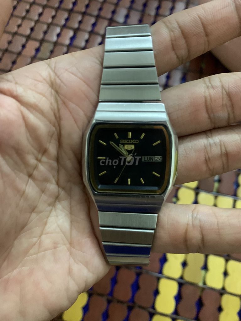 Đồng hồ Seiko 5 Automatic Nam Bạc. Mua bán Đồng hồ tại Huyện Châu Thành An Giang được đăng bởi Lê Nhật Trường hình 1
