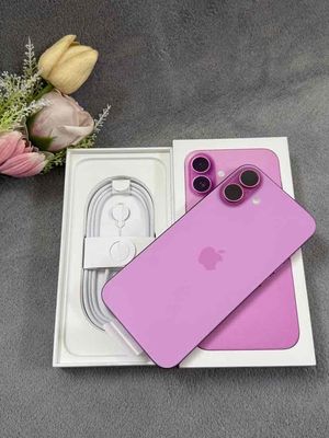 iPhone 16 Plus 128G Hồng NEW FULLBOX APPLE 12/2025