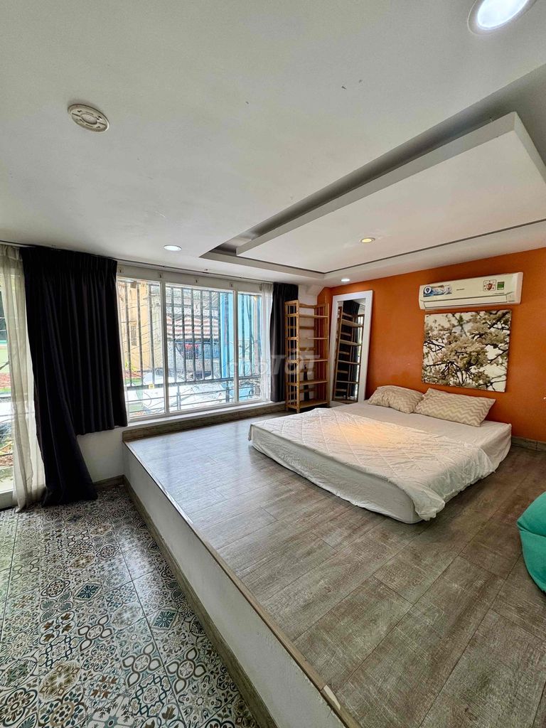 🏠Căn Hộ Studio - Phong Cách Nhật Bản - Ban Công Lớn - Full Nội Thất