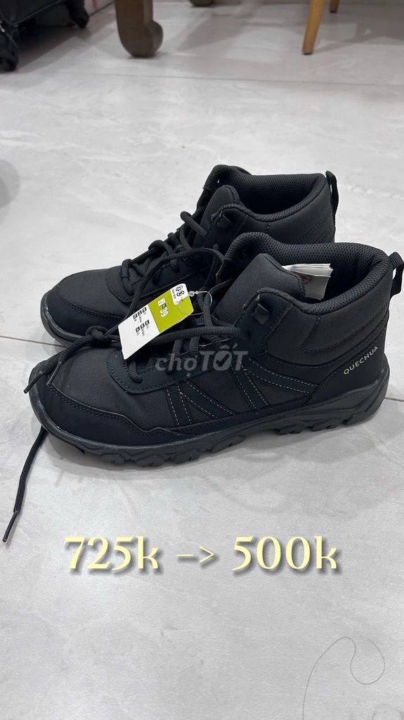 Giày leo núi DECATHLON NH100 Nữ Đen Mới. Mua bán Đồ thể thao, Dã ngoại tại Thành phố Thủ Đức Tp Hồ Chí Minh được đăng bởi Hương Lê hình 1