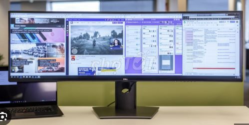 Màn Dell 49inch U4919DW NEW FULL box mà giá 2ND. Mua bán Phụ kiện (Màn hình, Chuột...) tại Quận Hoàng Mai Hà Nội được đăng bởi Sơn SpeedComputer  hình 1