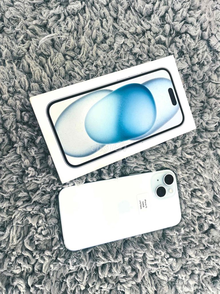 Apple iPhone 15 128GB Xanh dương. Mua bán Điện thoại tại Quận Ngô Quyền Hải Phòng được đăng bởi lê thanh thuỷ hình 1