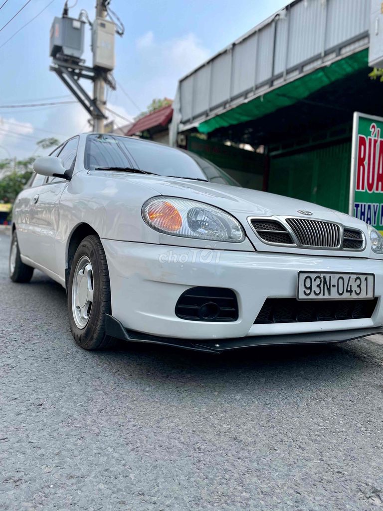 Daewoo Lanos 2003 mới sơn nguyên con, chất xe cọp