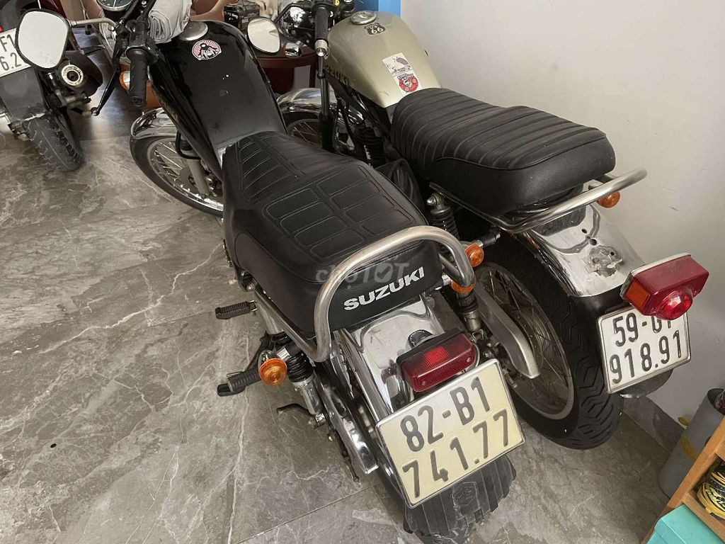 Suzuki GN125 Đen Cổ điển. Mua bán Xe máy tại Huyện Bình Chánh Tp Hồ Chí Minh được đăng bởi Minhhoang hình 1