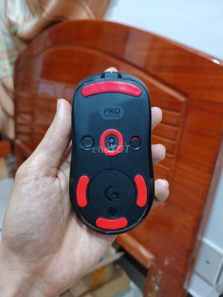 Chuột không dây Logitech G Pro Wireless Đen cònmới. Mua bán Phụ kiện (Màn hình, Chuột...) tại Thành phố Vũng Tàu Bà Rịa - Vũng Tàu được đăng bởi Minh Hiếu hình 1