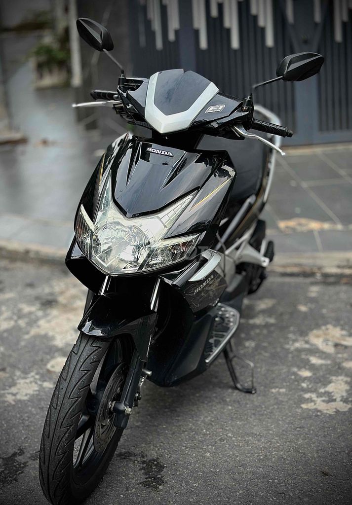 Honda Air Blade 2010 черный инжектор