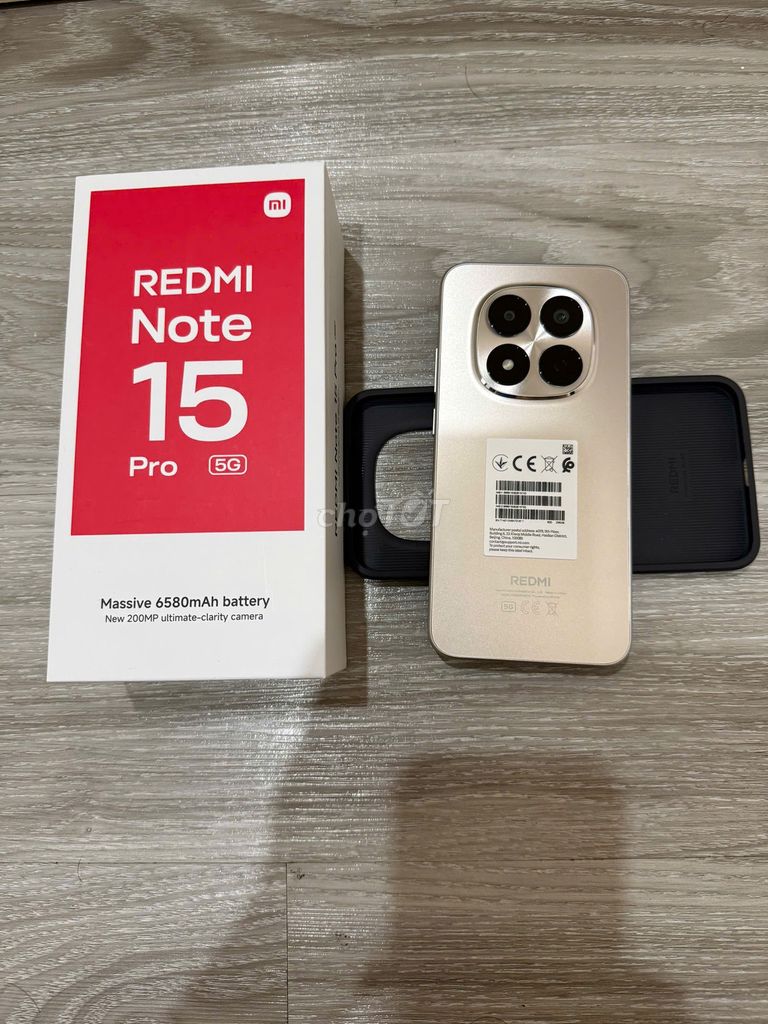 Xiaomi Redmi Note 15 Pro 5G 12/256GB Xám Titan. Mua bán Điện thoại tại Thành phố Phan Thiết Bình Thuận được đăng bởi Nhan Nguyen hình 1