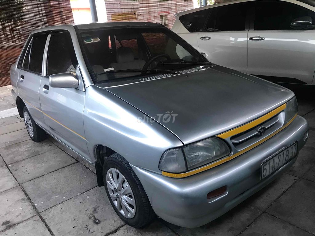 Kia Pride 2001 GTX trợ lực đủ xe còn rất tốt