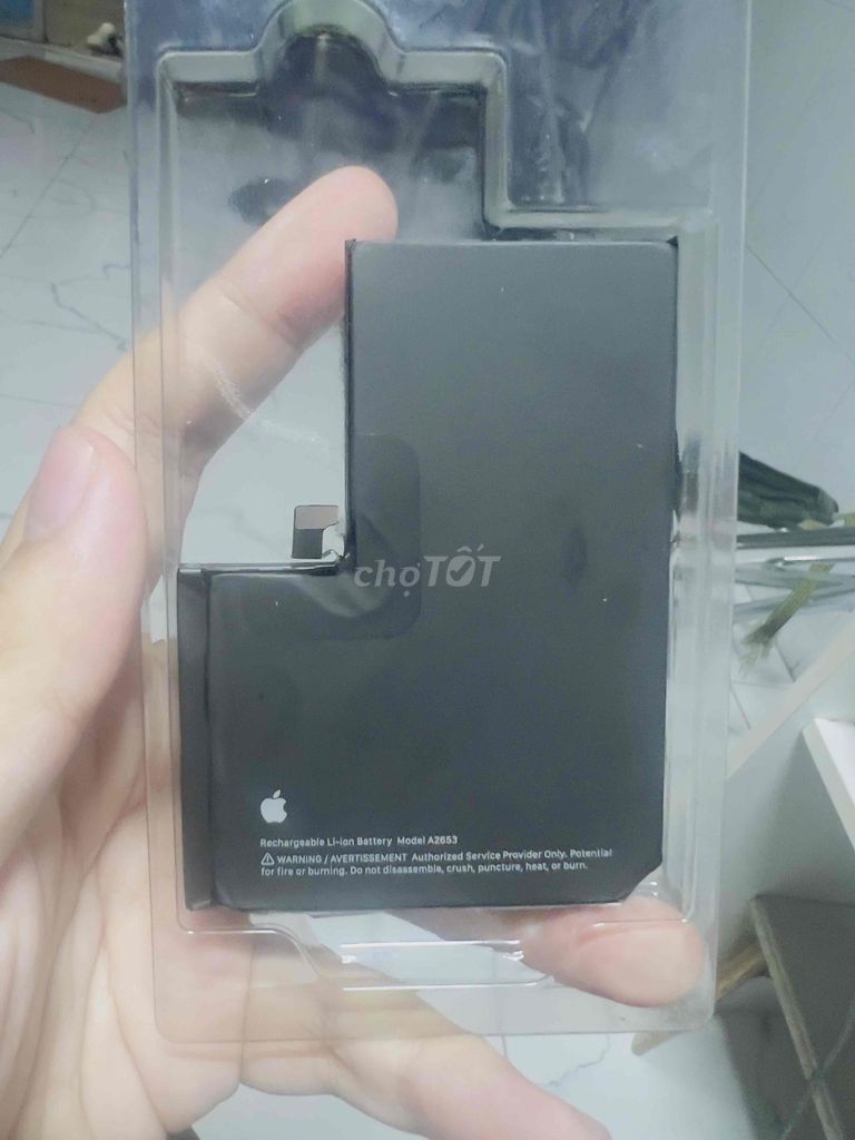 Pin Apple iPhone 13 Pro Max 83%. Mua bán Linh kiện (RAM, Card...) tại Huyện Bình Chánh Tp Hồ Chí Minh được đăng bởi Phát Lý hình 1